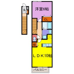 ホーリー　ビサイドの物件間取画像